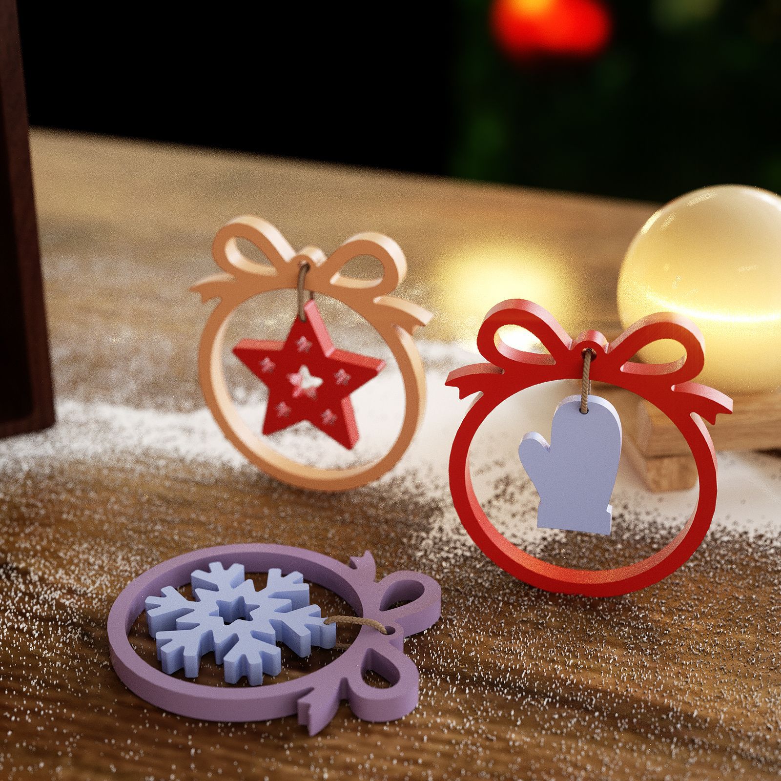 1/3 piece Christmas resin sili - Resin Craft Ideas ulasan dan harga
