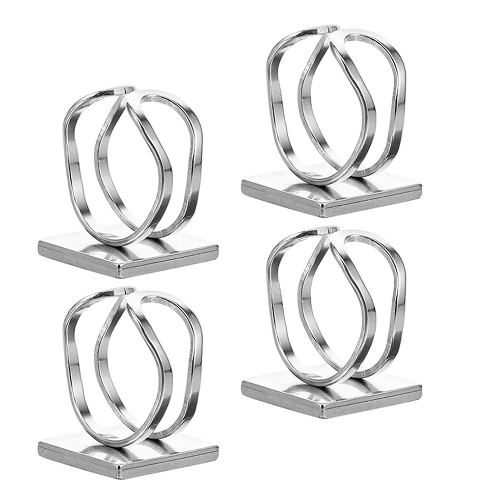 4Pcs Square Bezel Stainless St - Resin Crafts Diy ulasan dan harga