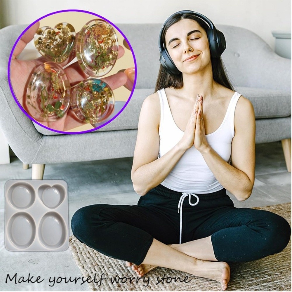New Silicone Pocket Stone Mold - Resin Craft Ideas ulasan dan harga
