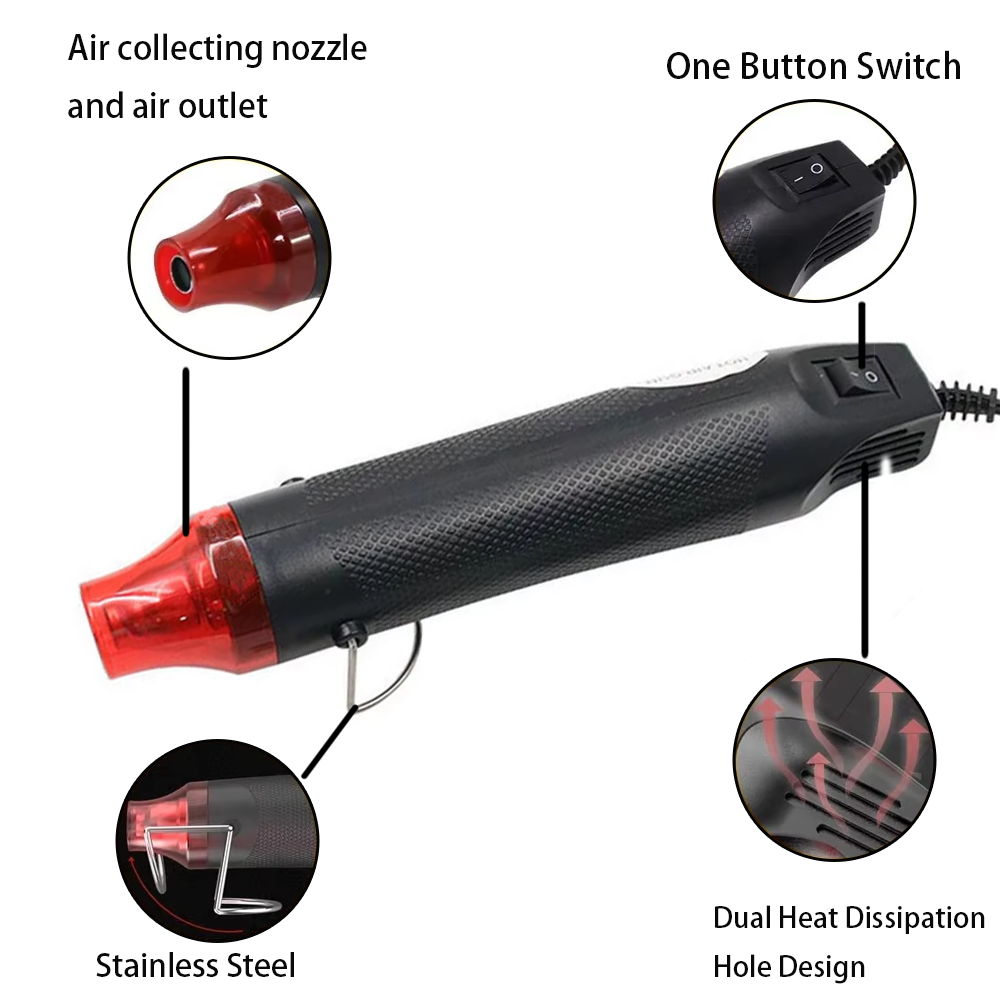 EU/US Hot Air Gun Soldering Te - Heat Gun Small ulasan dan harga